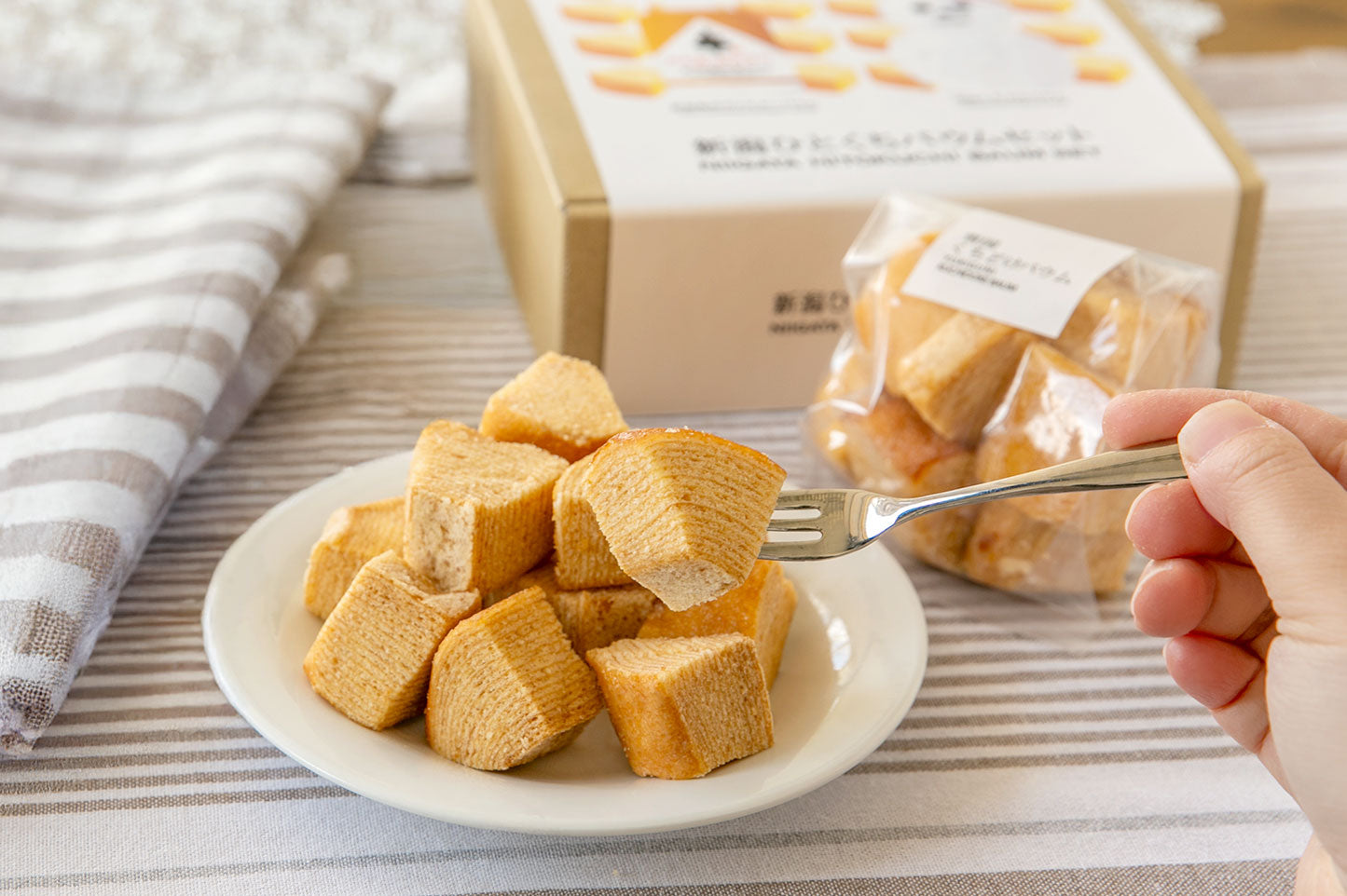 新潟雪国バームクーヘン ひとくちサイズ